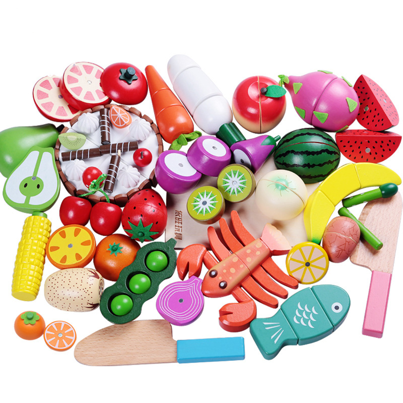 Baby Food Vegetables - 1 Uds. Juguete de madera de