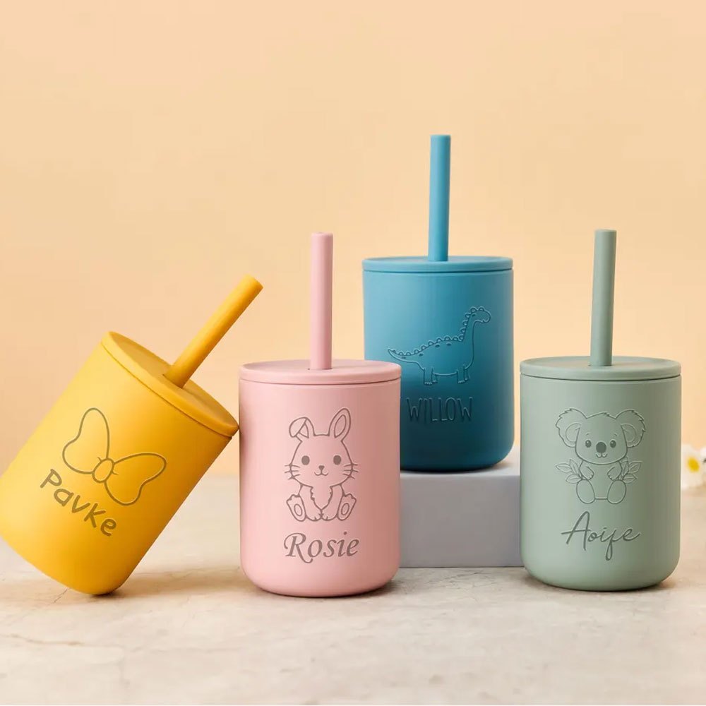 Baby Food Jars With Lids - Vaso de silicona para niños con