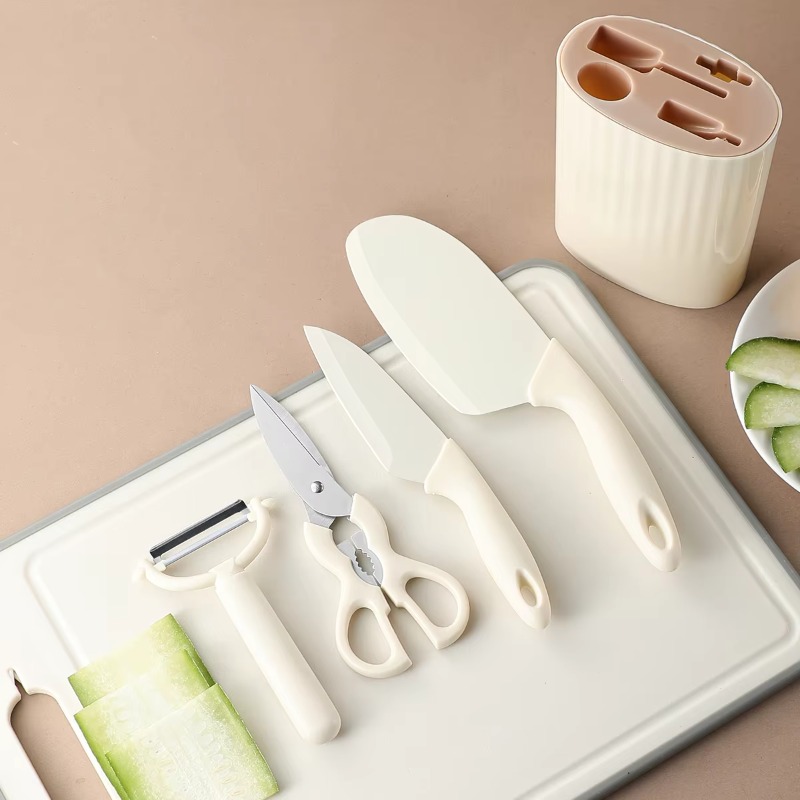 Baby Food Scissors - Juego de 5 utensilios pequeños de