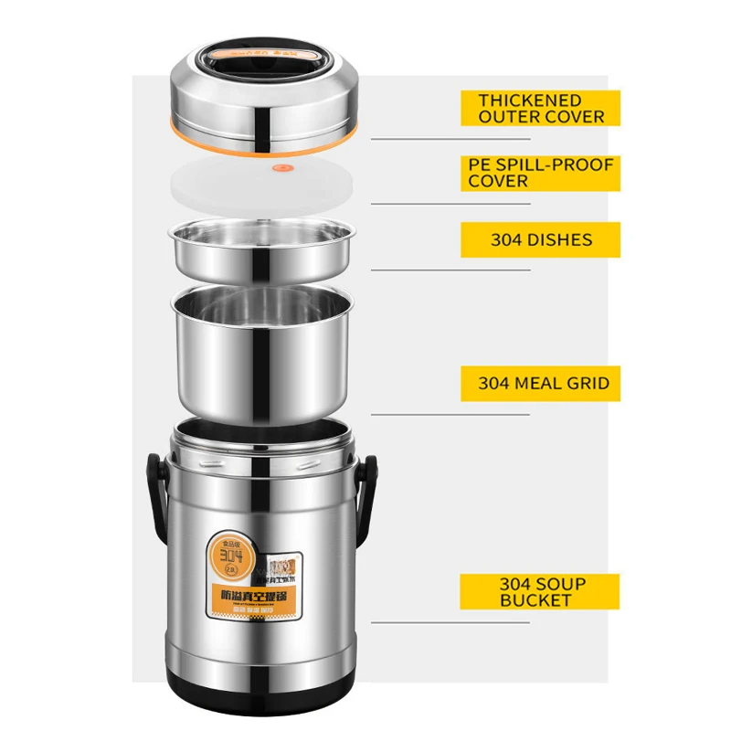 Fiambrera térmica al vacío de  - Baby Food Warmer reseña y precio