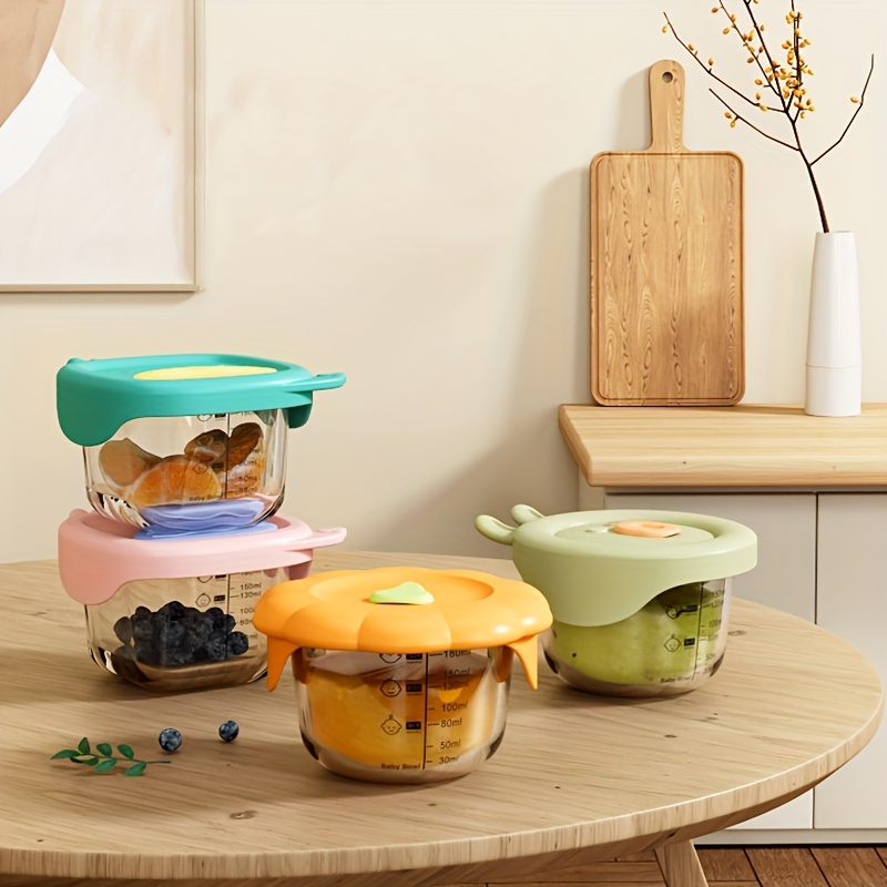 Contenedor de comida para bebé - Baby Food Jars With Lids reseña y precio